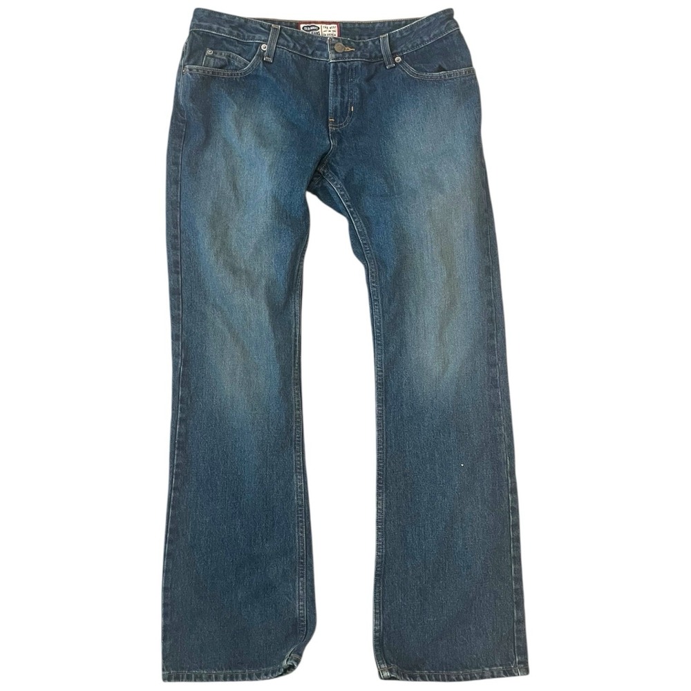 Y2K Old‎ Navy Low Rise Bootcut Jean Vintage Aesthetic Indie Grunge Skater Sz 10